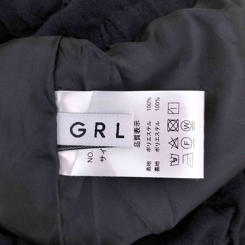 グレイル GRL フロントジップティアードロングスカート レディース JPN:M