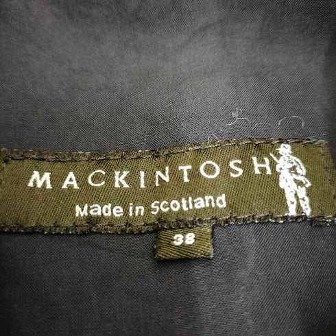 マッキントッシュ Mackintosh ゴム引きコート メンズ UK:38