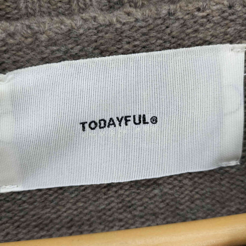 トゥデイフル TODAYFUL 22AW Superfine Wool Knit スーパーファイン ウール ニット レディース FREE