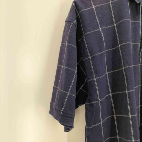 トミーヒルフィガー TOMMY HILFIGER ウインドウペン S/S ポロシャツ メンズ JPN:L