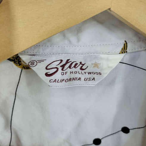 STAR OF HOLLYWOOD S/S OPEN SHIRT ATOMIC FISH オープンカラーシャツ メンズ JPN:S