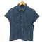 ポロジーンズカンパニーラルフローレン POLO JEANS COMPANY RALPH LAUREN 半袖デニムシャツ レディース import:S