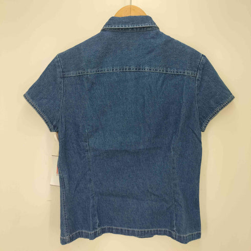 ポロジーンズカンパニーラルフローレン POLO JEANS COMPANY RALPH LAUREN 半袖デニムシャツ レディース import:S