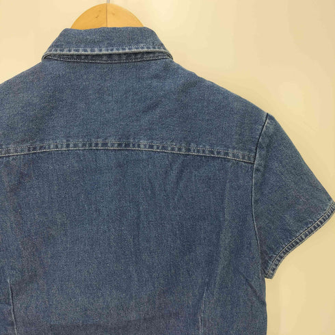 ポロジーンズカンパニーラルフローレン POLO JEANS COMPANY RALPH LAUREN 半袖デニムシャツ レディース import:S