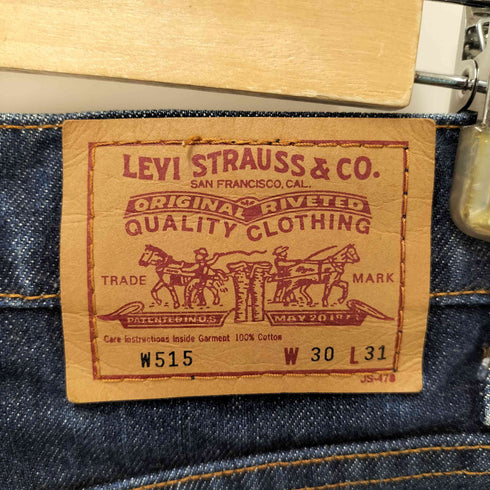 リーバイス Levis W515 ワイドデニムパンツ レディース 30/31