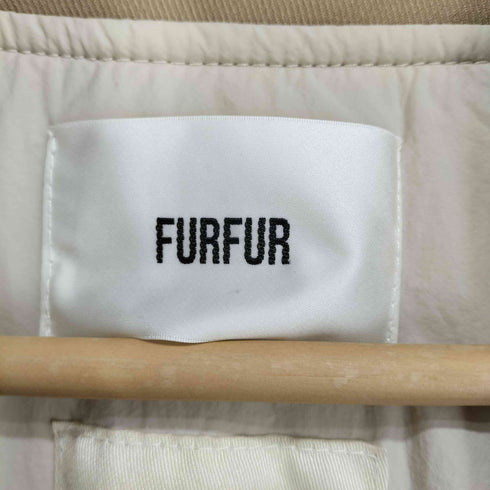 ファーファー furfur MA-1ミックスマテリアルコート レディース ONE SIZE