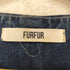 ファーファー furfur ノースリーブデニムオーバーオール レディース FREE