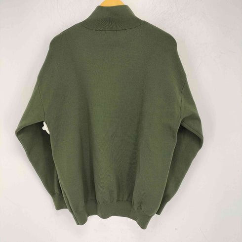 アイテムズ アーバンリサーチ ITEMS URBAN RESEARCH ミラノリブハーフZIP ニットプルオーバー メンズ JPN:M
