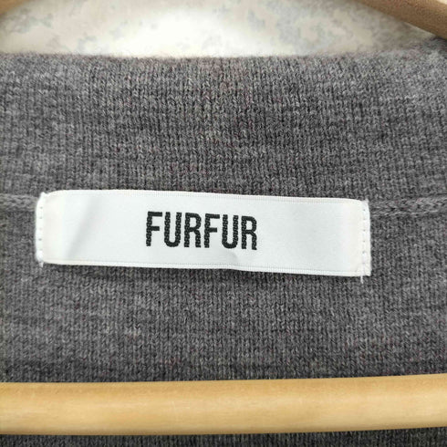 ファーファー furfur ニット切替ワンピース レディース FREE