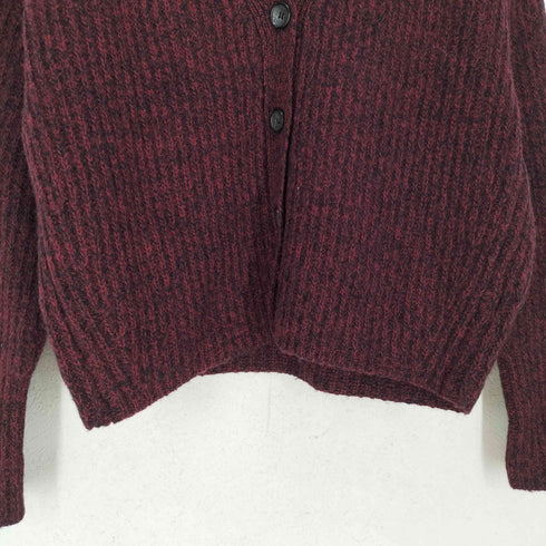 ミースロエ MIESROHE 24AW sustainableフォルム畦ニットカーディガン レディース ONE SIZE
