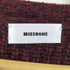 ミースロエ MIESROHE 24AW sustainableフォルム畦ニットカーディガン レディース ONE SIZE