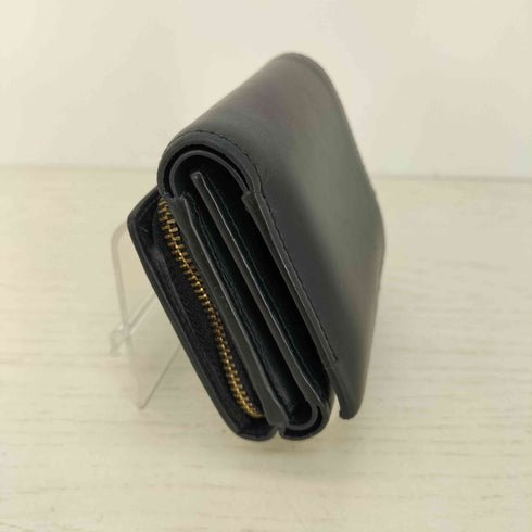 アニエスベー agnes b. 型押しロゴ 三つ折り財布 レディース