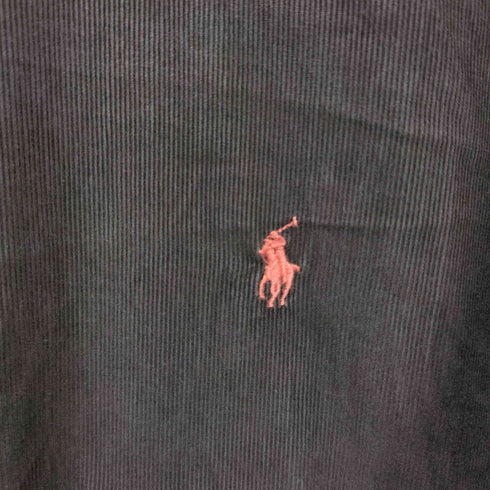 ポロラルフローレン POLO RALPH LAUREN スモールポニー刺繍 ボタンダウン 長袖コーデュロイシャツ メンズ import:M