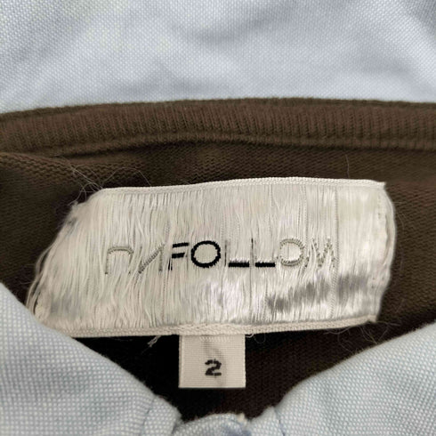 アンフォロー UNFOLLOW dry cotton rugby shirt レディース JPN:2