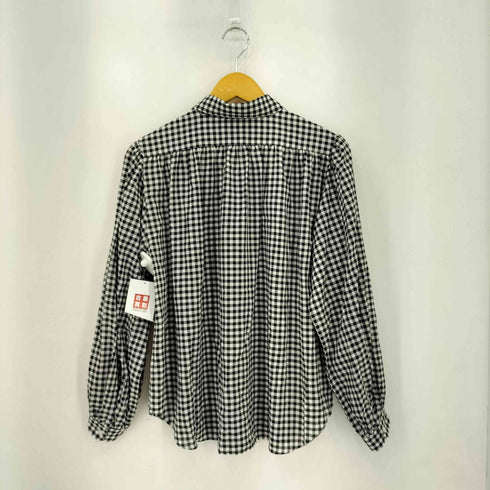 ユニクロシー UNIQLO:C ボリュームチェックブラウス レディース JPN:M