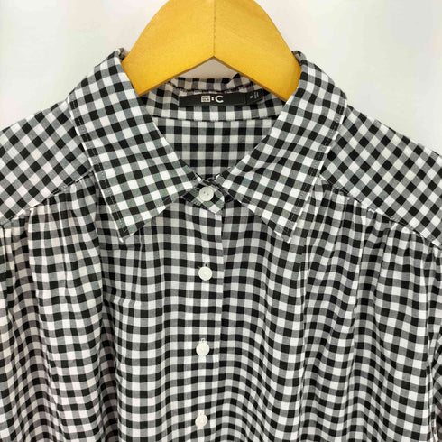 ユニクロシー UNIQLO:C ボリュームチェックブラウス レディース JPN:M