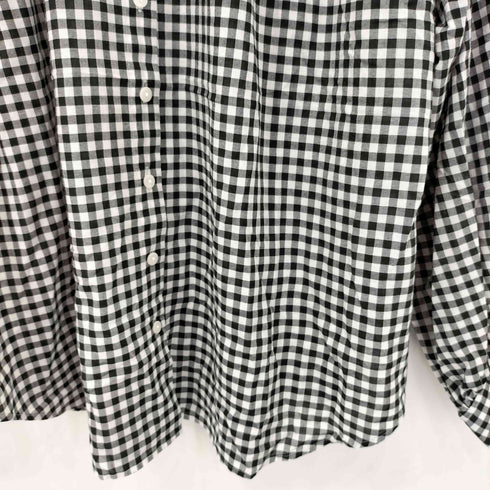 ユニクロシー UNIQLO:C ボリュームチェックブラウス レディース JPN:M