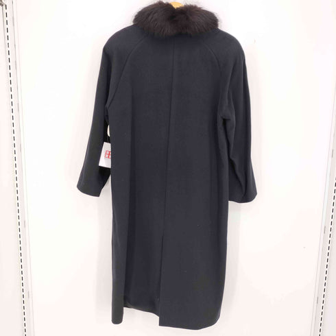 ベルタボーノ BELTA BUONO カシミヤ100 ファー ロングコート レディース JPN:7号