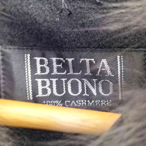 ベルタボーノ BELTA BUONO カシミヤ100 ファー ロングコート レディース JPN:7号