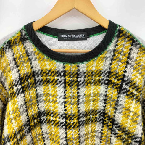 ローリングクレイドル Rolling Cradle 前後スイッチング クルーネックスウェット メンズ JPN:L