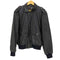 GENUIN LEATHER A-2型 裏地チェック カウレザージャケット メンズ import:M