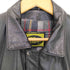 GENUIN LEATHER A-2型 裏地チェック カウレザージャケット メンズ import:M