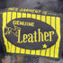 GENUIN LEATHER A-2型 裏地チェック カウレザージャケット メンズ import:M