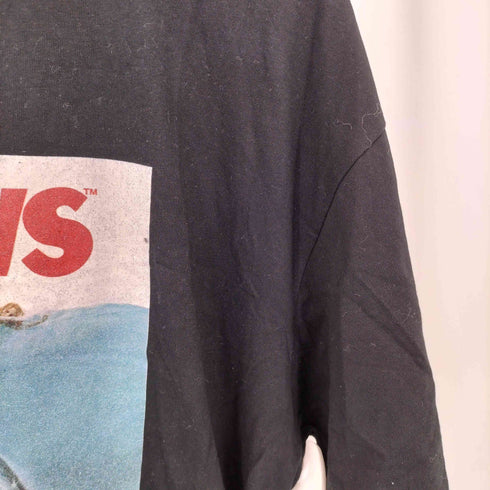DUST AND ROCKS JAWS ムービープリント クルーネックTシャツ メンズ JPN:XL