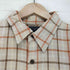 ドッカーズ DOCKERS リネン混 チェック柄ボックスシャツ メンズ L