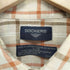 ドッカーズ DOCKERS リネン混 チェック柄ボックスシャツ メンズ L