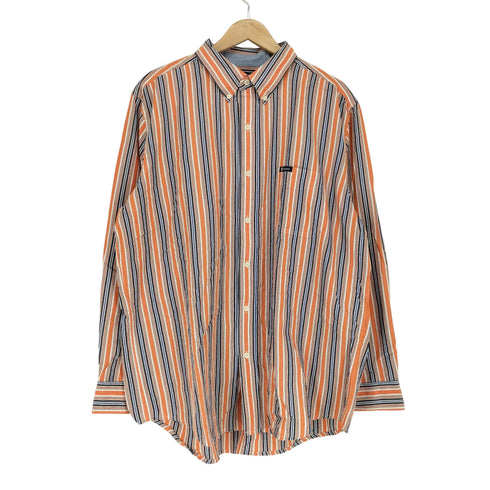 チャップスラルフローレン CHAPS RALPH LAUREN EASY CARE ストライプBDシャツ メンズ XL
