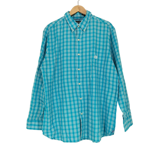 チャップスラルフローレン CHAPS RALPH LAUREN EASY CARE チェックBDシャツ メンズ XL