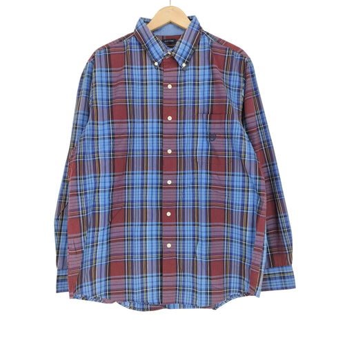 チャップスラルフローレン CHAPS RALPH LAUREN EASY CARE チェックBDシャツ メンズ L