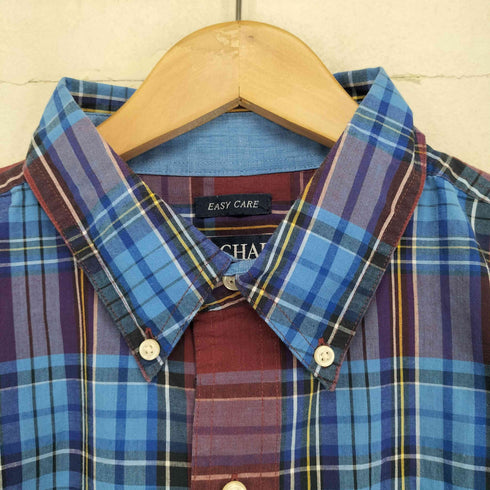 チャップスラルフローレン CHAPS RALPH LAUREN EASY CARE チェックBDシャツ メンズ L