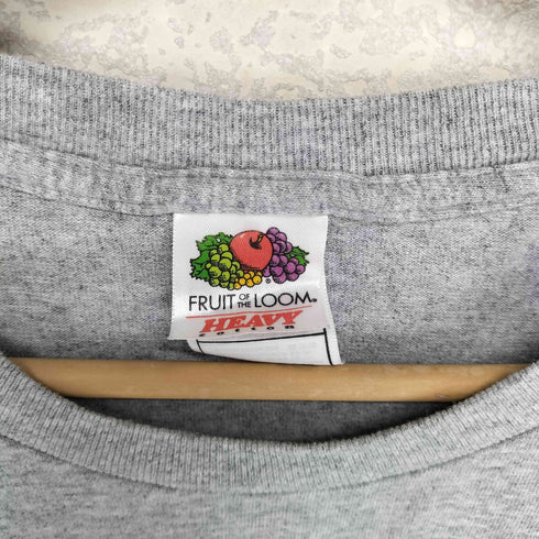 フルーツオブザルーム FRUIT OF THE LOOM RICE UNIVERSITY 両面プリントクルーネックTシャツ メンズ L