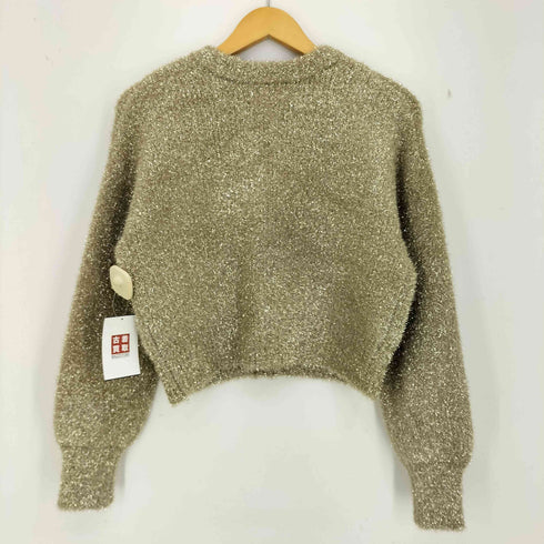 アズールバイマウジー AZUL by moussy ラメニットカーディガン レディース JPN:S