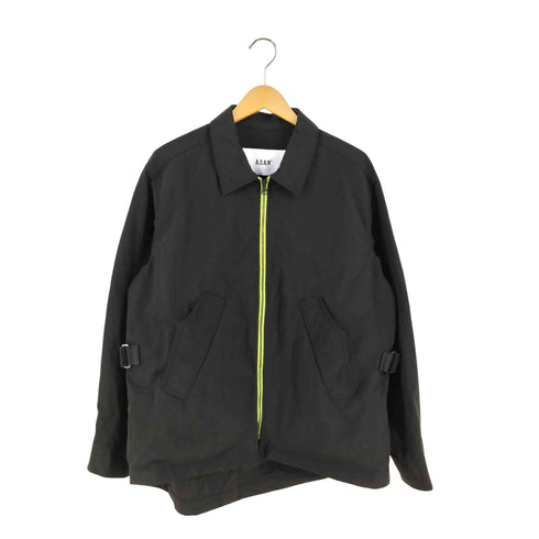 A.D.A.N ZIP SHIRTS ナイロン ジップ シャツ メンズ JPN:L