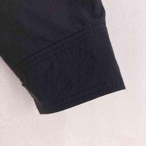 A.D.A.N ZIP SHIRTS ナイロン ジップ シャツ メンズ JPN:L