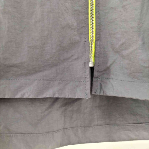A.D.A.N ZIP SHIRTS ナイロン ジップ シャツ メンズ JPN:L