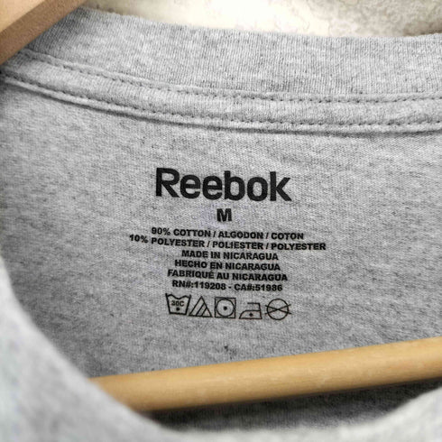 リーボック Reebok 2017 CHAMPIONS フロントプリントクルーネックTシャツ メンズ M