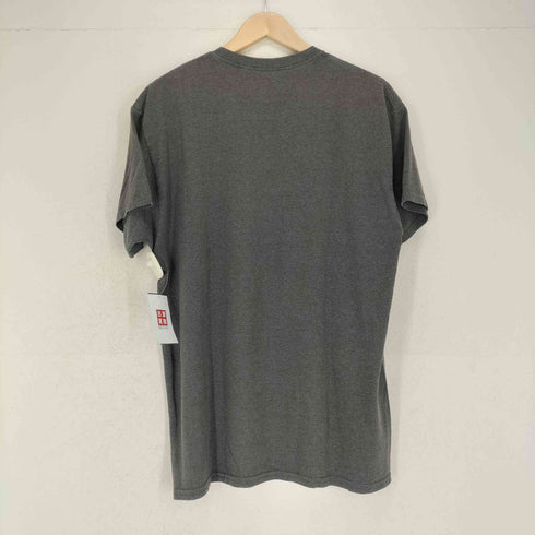 マジェスティック MAJESTIC フロントチームロゴプリントクルーネックTシャツ メンズ L