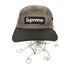 シュプリーム Supreme denim leather visor camp cap メンズ