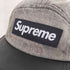シュプリーム Supreme denim leather visor camp cap メンズ