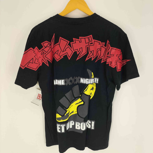United Athele ボディ メタルポーズ ロックバンド グラフィック プリント S/S Tシャツ バンT バンドTシャツ メンズ L