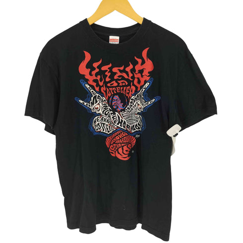 United Athele ボディ メタル ロックバンド KING OF COTTELLER プリント S/S Tシャツ バンT バンドTシャツ メンズ L