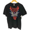United Athele ボディ メタル ロックバンド KING OF COTTELLER プリント S/S Tシャツ バンT バンドTシャツ メンズ L