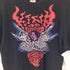 United Athele ボディ メタル ロックバンド KING OF COTTELLER プリント S/S Tシャツ バンT バンドTシャツ メンズ L