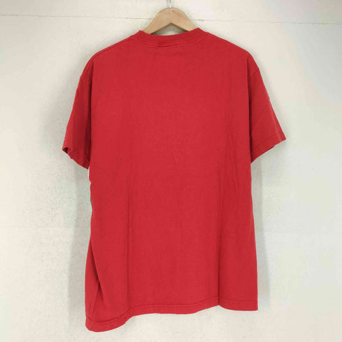 USA製 フロント刺繍クルーネックTシャツ メンズ L