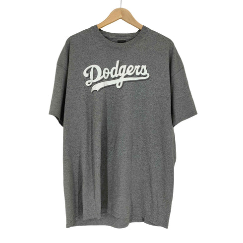 フロントチームロゴプリントクルーネックTシャツ メンズ 2XL