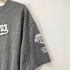 フロントチームロゴプリントクルーネックTシャツ メンズ 2XL